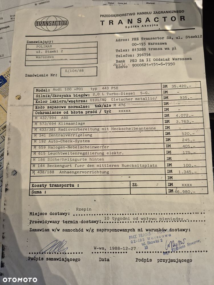 Audi 100 - 8