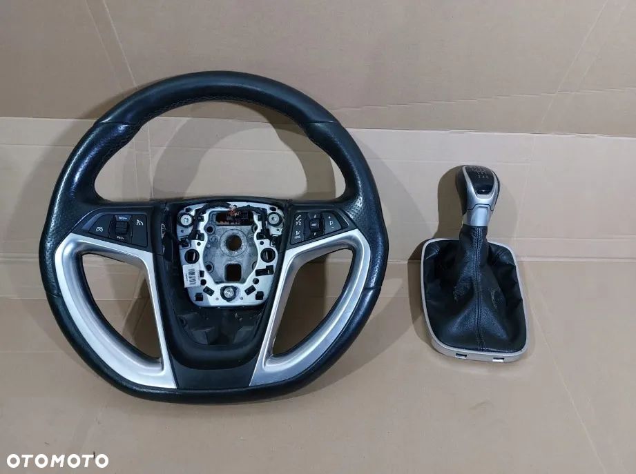 Kierownica skóra Opel Insignia A OPC gałka zmiany biegów mieszek - 1