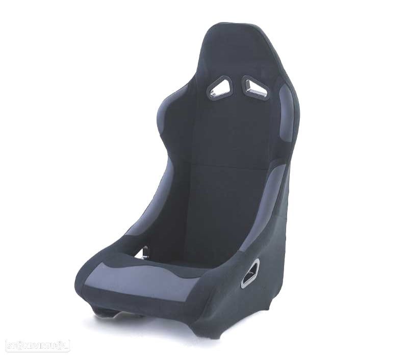 BAQUET BACKET DESPORTIVA PRETA LOOK POLE POSITION - 1