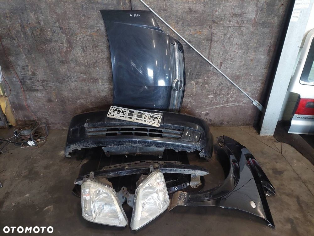 KOMPLETNY PRZÓD OPEL MERIVA A CZARNY MASKA ZDERZAK BŁOTNIKI LAMPY - 1