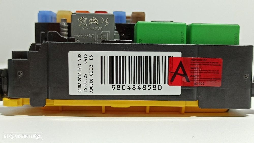 CAIXA DE RELÉS/ FUSÍVEIS CITROEN BERLINGO FURGÓN DRIVER M - 2