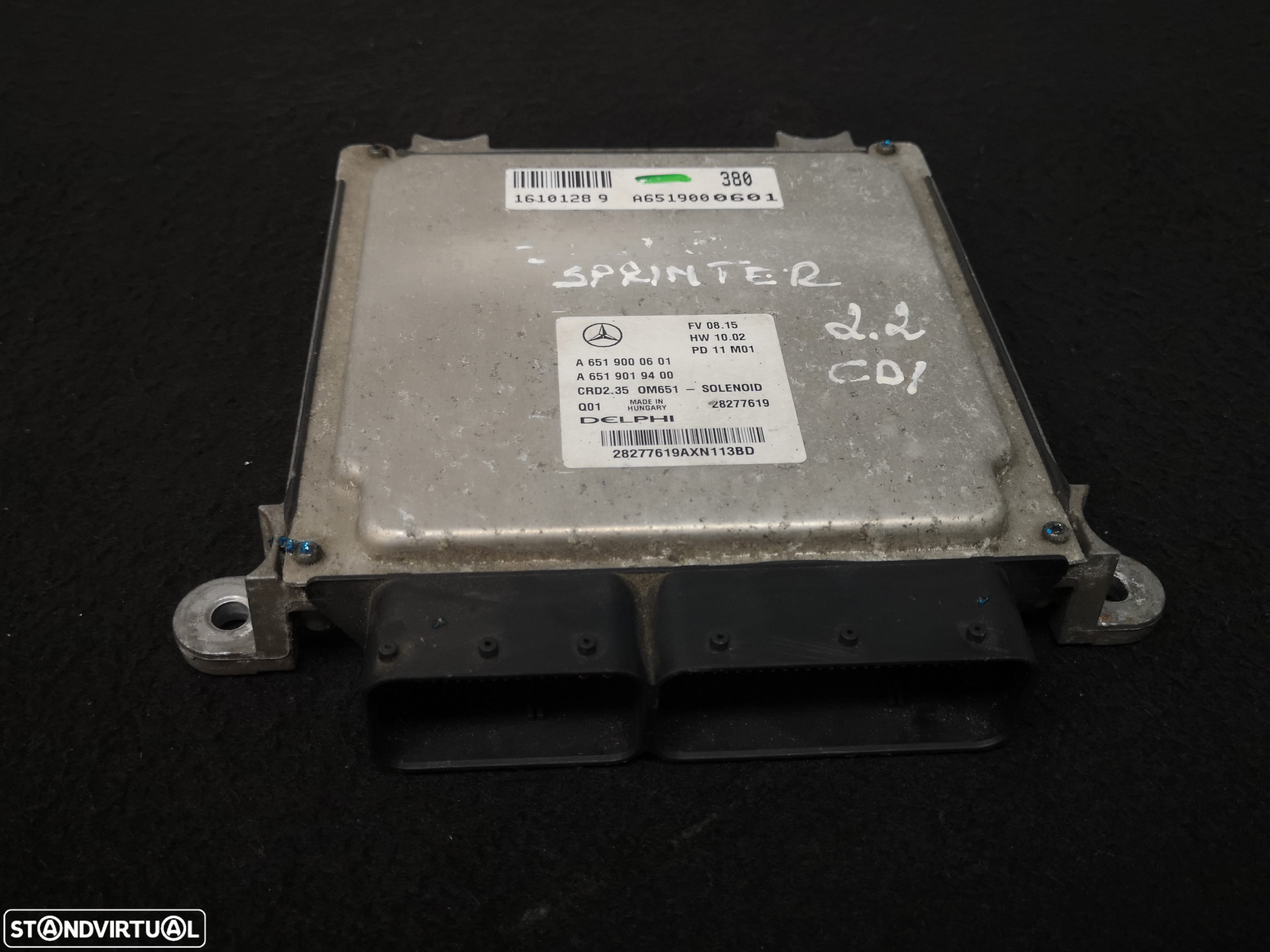 Centralina de motor Mercedes w906 sprinter a651 2010-2013 (2x no estoque) - 4