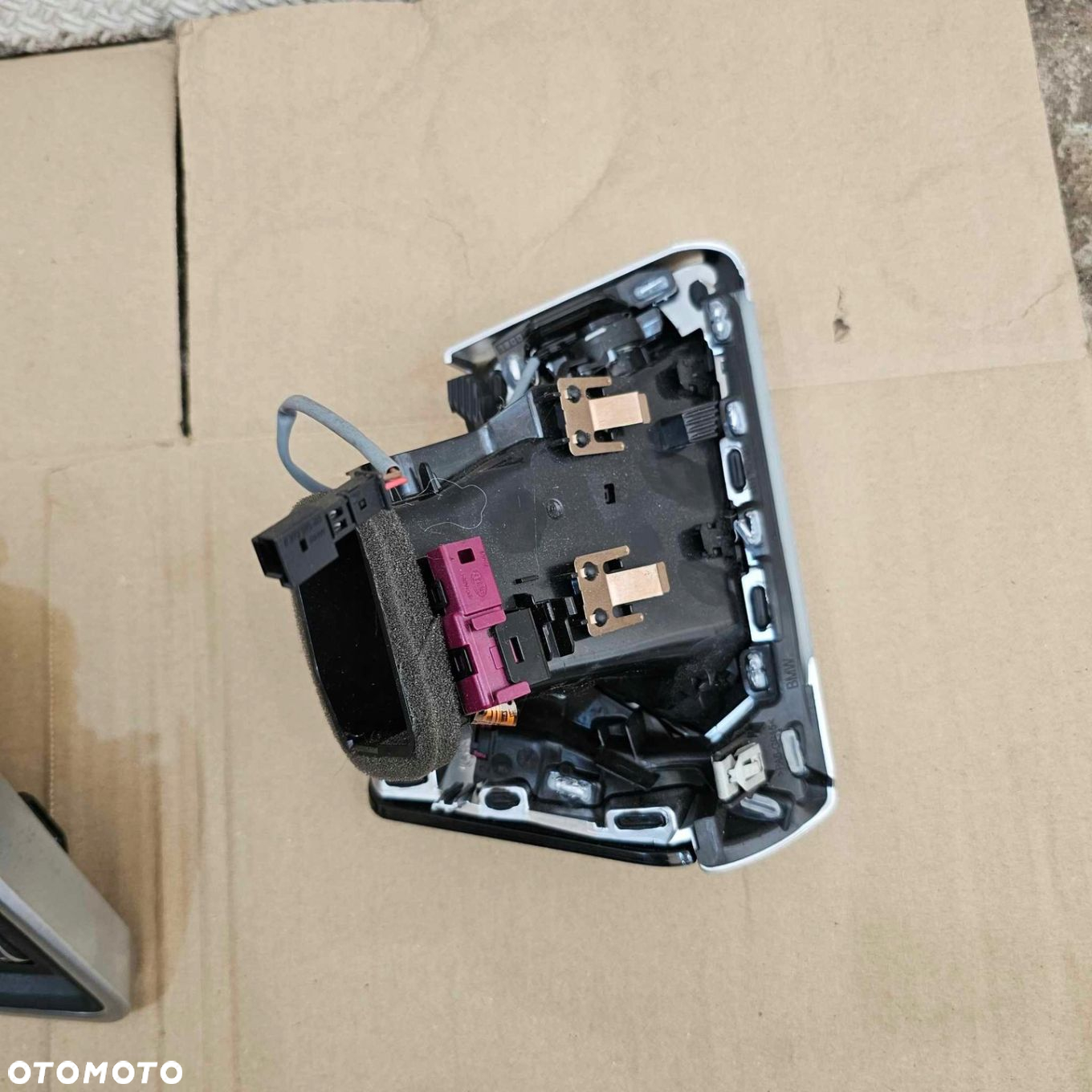 BMW 3 G20 G21 LISTWA OZDOBNA DEKOR DESKI PANEL ŚRODKOWY NAWIEW SCHOWEK - 2