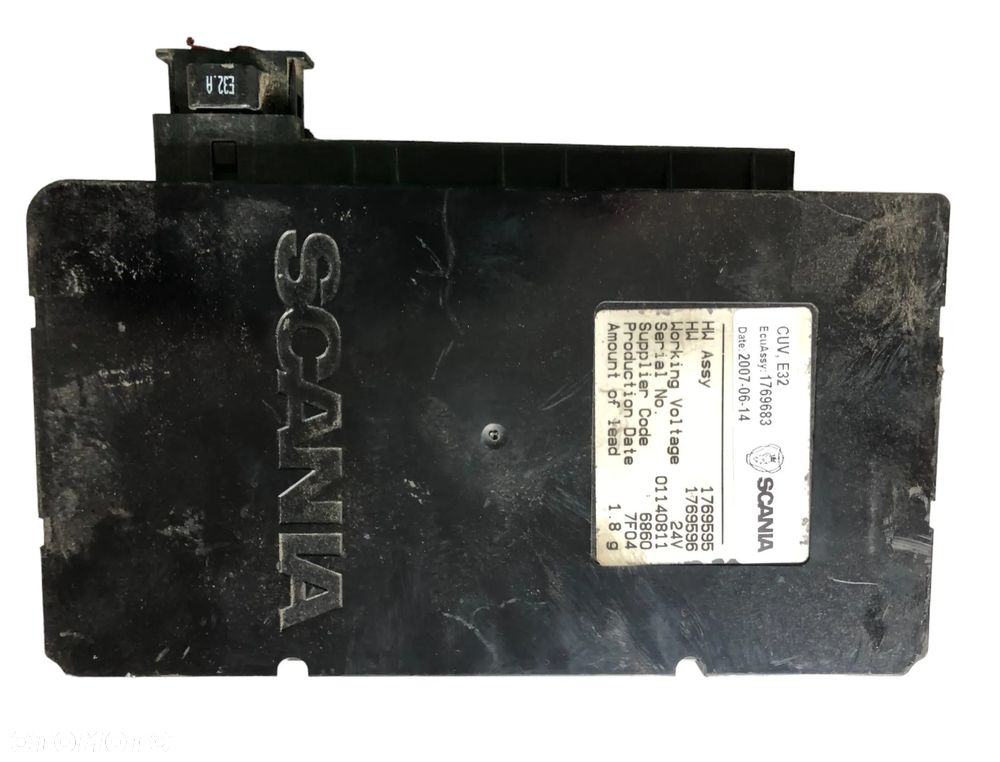 KOMPUTER STEROWNIK MODUŁ ŚWIATEŁ VIS SCANIA R P G  1769683 - 1