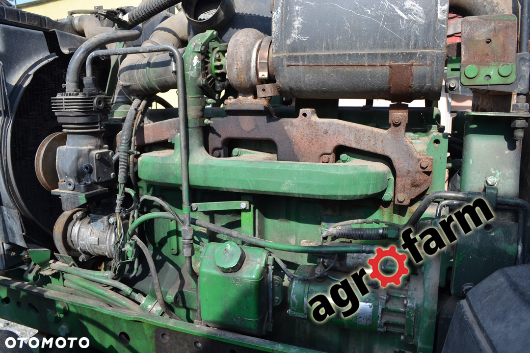 John Deere 7800 skrzynia silnik most wał zwolnica obudowa komputer oś - 4