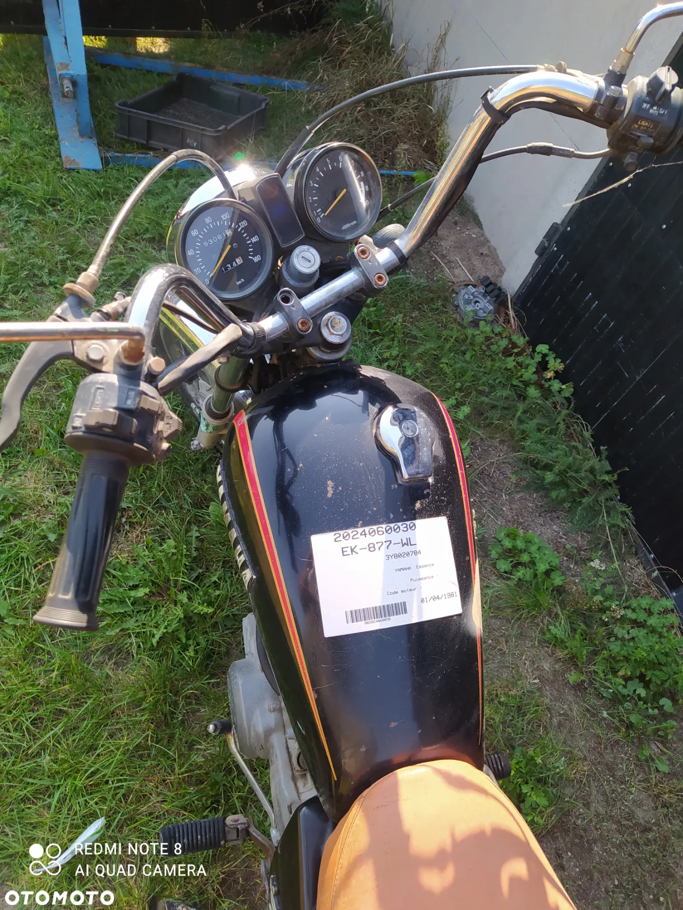 Yamaha SR 250 cała na części silnik lagi gaźnik lampa licznik moduł - 3