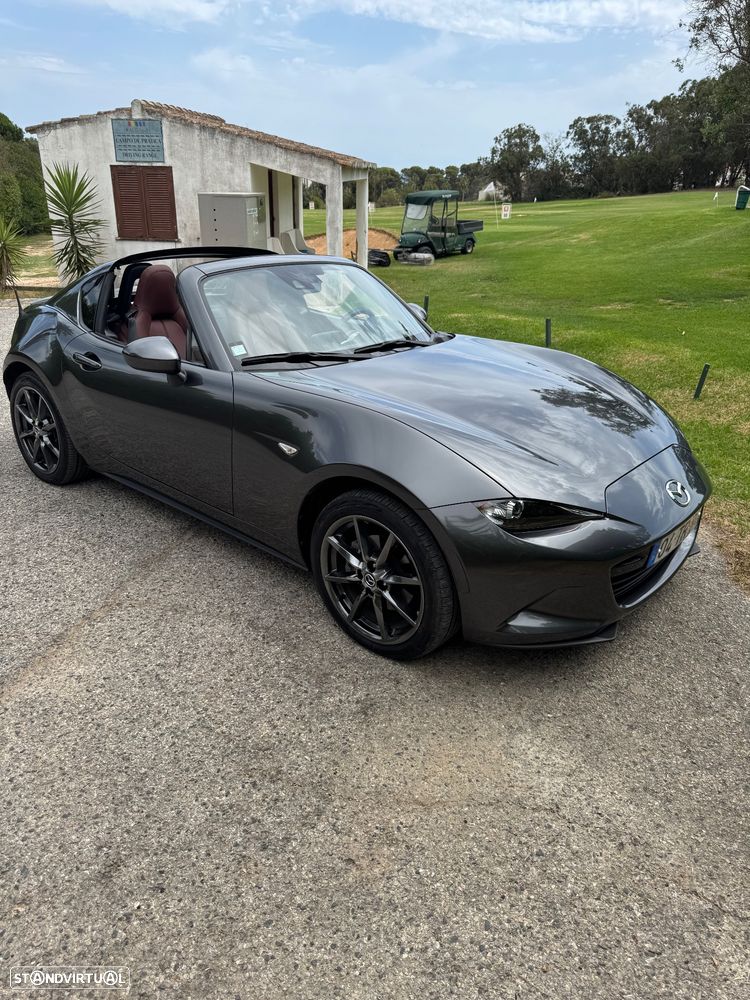 Mazda MX-5 MZR 2.0 RF Sky.Excell. Navi Brown Leather - 18