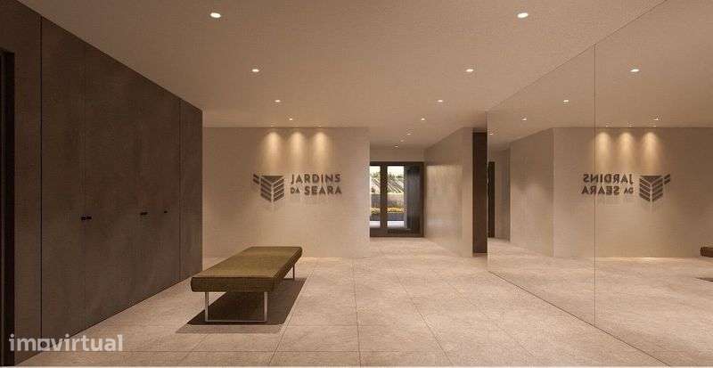 T2+1 novo no último piso com varanda, garagem e condomínio privado - Grande imagem: 3/11