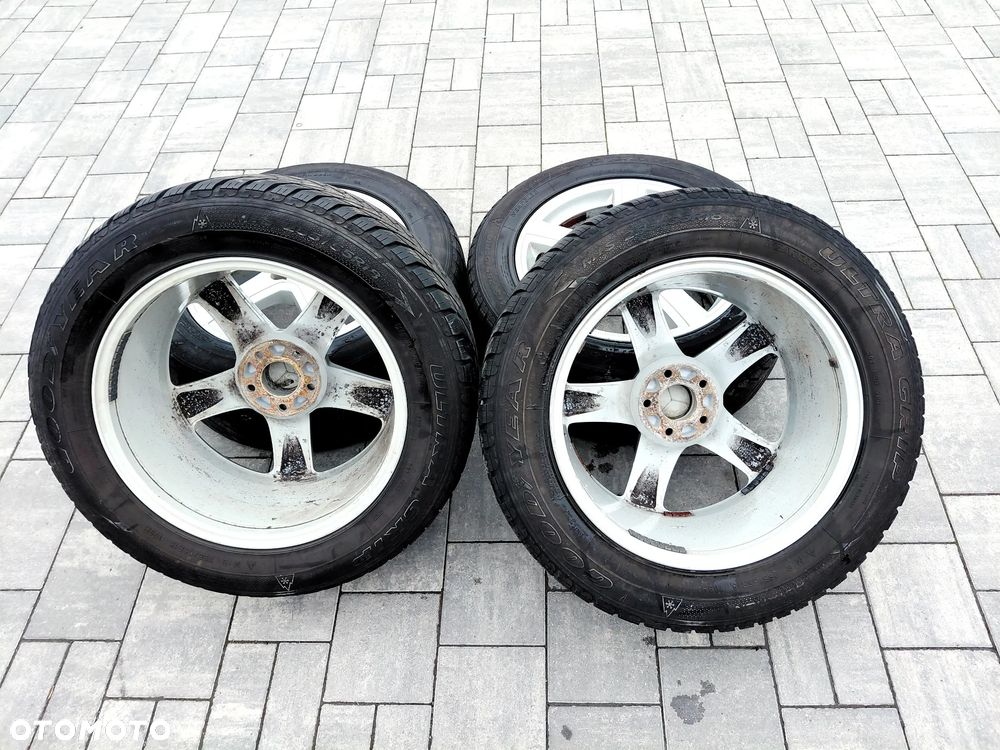 FELGI Z OPONAMI KOŁA ALUMINIOWE MERCEDES W251 R-KLASA R18 5X112 66.6 mm OPONY 255/55 ZIMA NR5 - 12