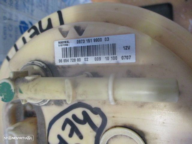 Boia Combustivel 9685472880 CITROEN C3 2 FASE 1 2010 1.4HDI 70CV 5P PRETO DIESEL - 4