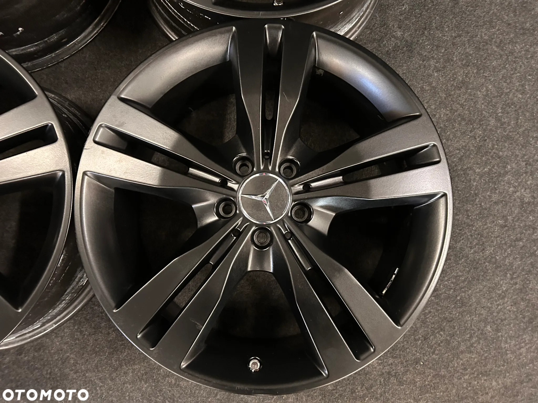 Alufelgi Mercedes GLE W166, GLE Coupe, ML, V-Klasa W447 19 cali 5x112 4szt. Czarne! - 7