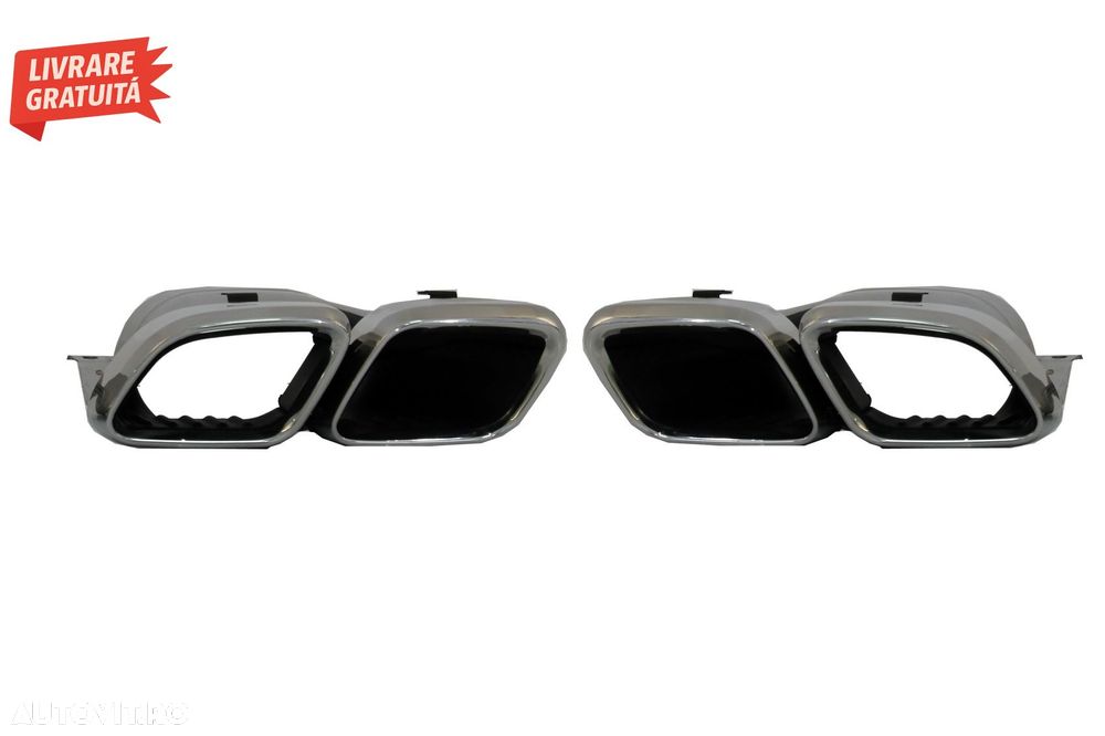 Difuzor Bara Spate MERCEDES C-Class C205 A205 Coupe Cabriolet (2014-2019) Facelift- livrare gratuita - 15