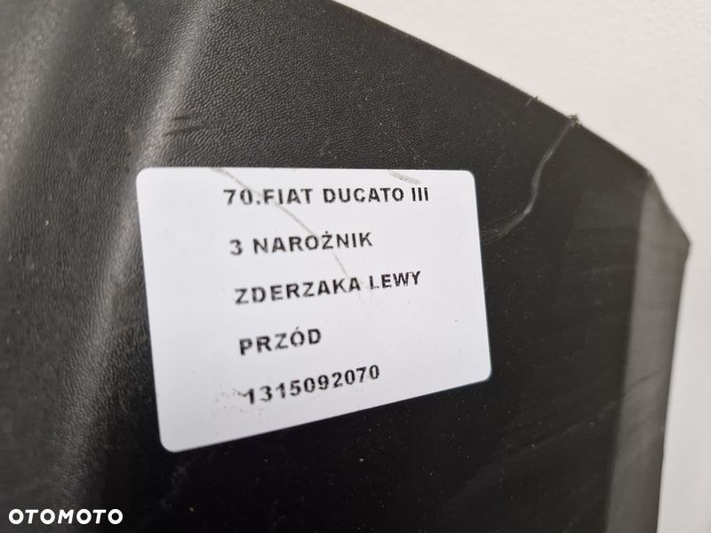 fiat ducato iii 3 lift narożnik zderzaka lewy przód 1315092070 - 2
