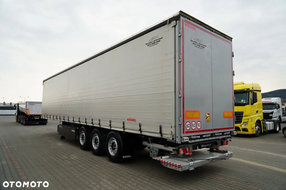 Kögel FIRANKA / WINDA ZAŁADOWCZA DHOLLANDIA /  STANDARD / KOSZ NA PALETY / OŚ PODONOSZONA / - 2