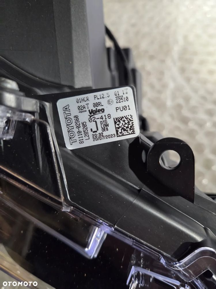 Lampa prawa przód przednia Toyota Corolla XII Suzuki Swace Full Led 81110-02S60 T8111-002S6-000 Reflektor prawy przód przedni Toyota Corolla XII Suzuki Swace Full Led T8111002S6000 8111002S60 - 5