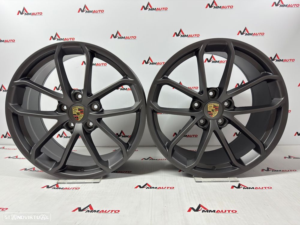 Jantes Look Porsche Cayman GT4 Gunmetal 20 (5x130) - 1