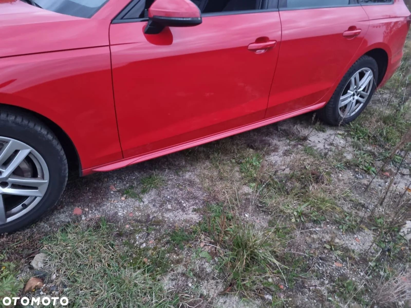 Listwa progowa nakładka Audi A4 B9 Lift Kombi LY3U - 1