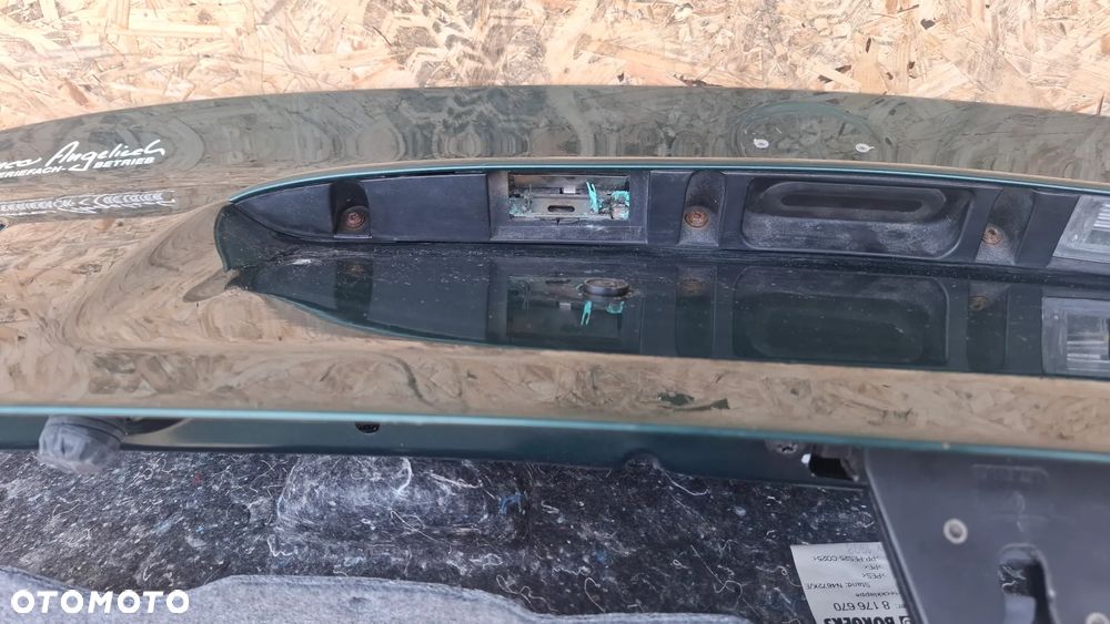 BMW E46 SEDAN KLAPA POKRYWA BAGAŻNIKA FARNGRUEN METALIK - 8