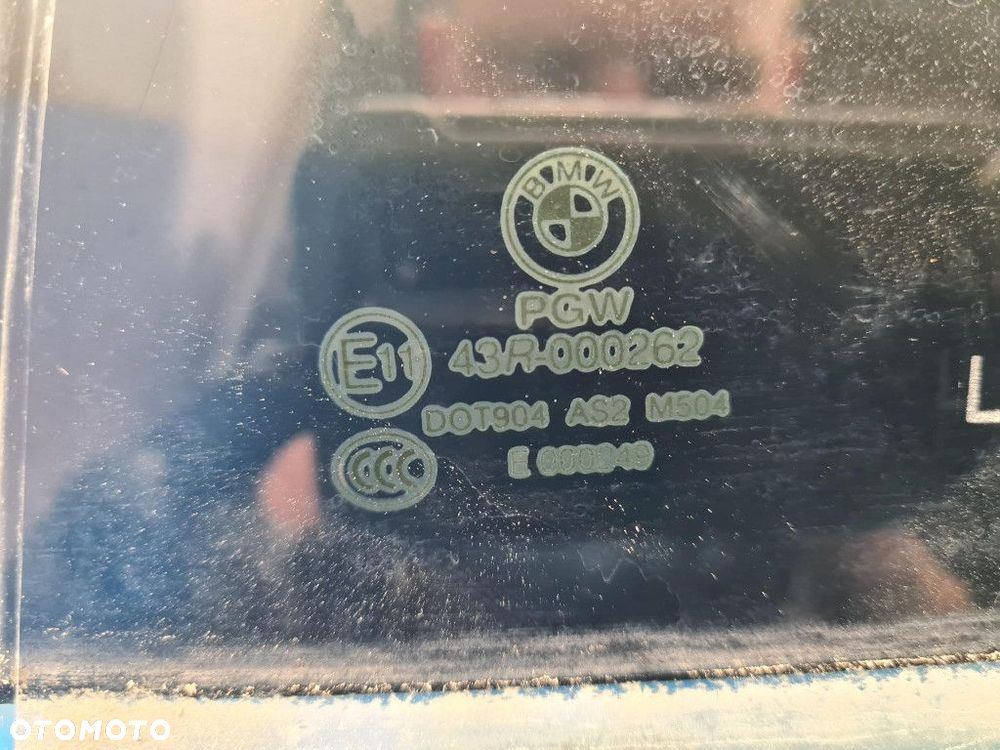 BMW X6 E71 SZYBA DRZWI TYŁ LEWA - 2