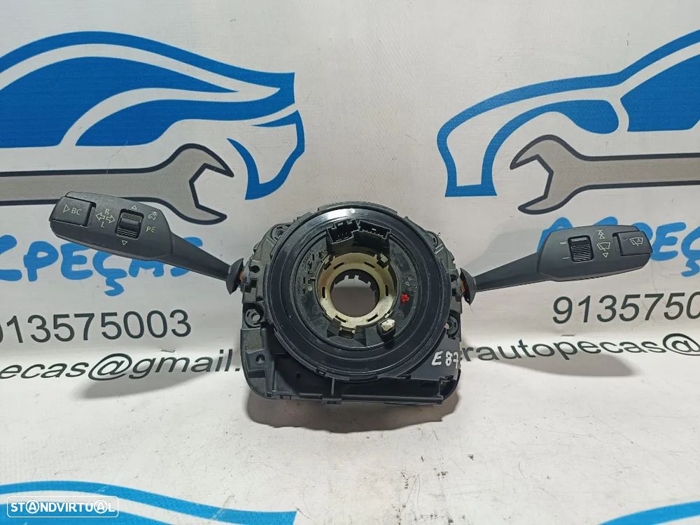 FITA AIRBAG BMW SERIE 1 E81 61319123035 9123035 SERIE 1 E87 E82 E88 SERIE 3 E90 E91 E92 E93 X1 E84 X5 E70 X6 E71 E72 Z4 E89 MANETE MULTIFUNÇÕES COMUTADOR - 1