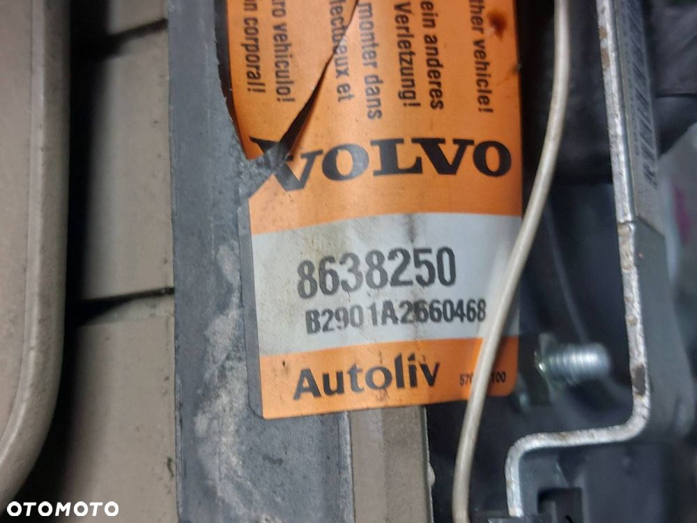MODUŁ SENSOR STEROWNIK PODUSZEK AIRBAG + PODUSZKA KIEROWCY VOLVO S80 I - 4
