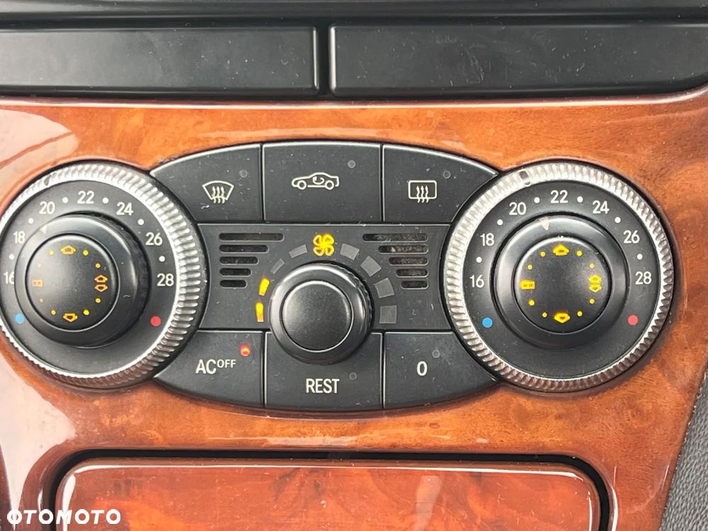 Panel sterownik klimatyzacji OE Mercedes SL R230 W230 A2308300185 Europa - 11