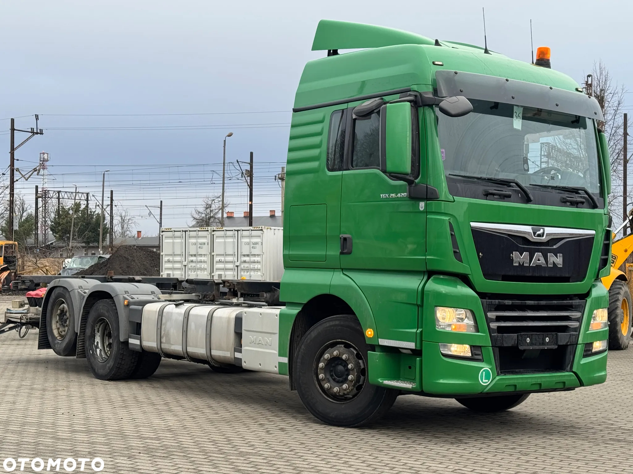 MAN TGX 26.420 BDF RAMA DO ZABUDOWY WINDA ZAŁADOWCZA - 11
