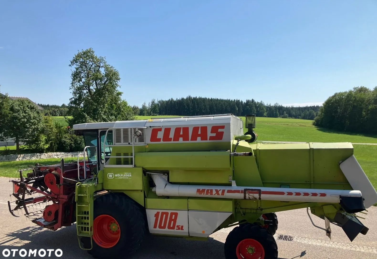 Claas Dominator 108 SL Kombajn zbożowy , 6-cylindrowy mercedes, ROK 1992, 221 KM - 8