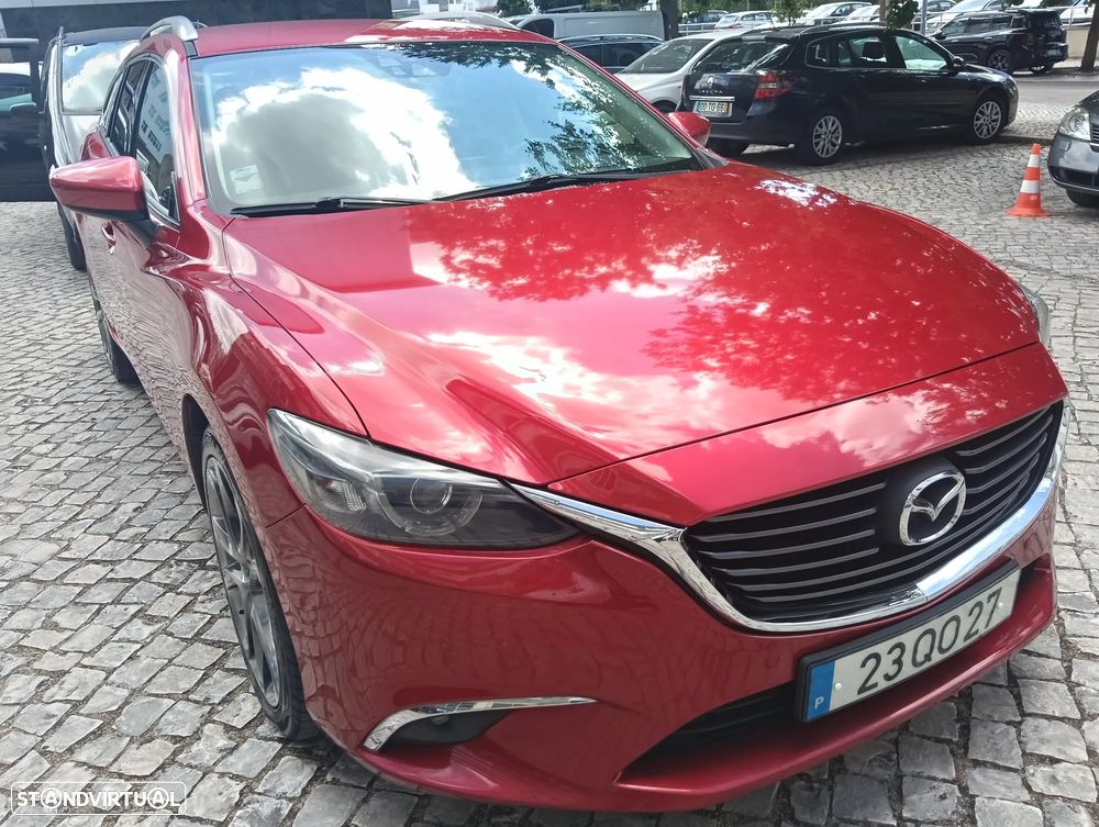 Mazda 6 M6 2.2 SKY-D Excellence P.Leather White+Cruise Pack+TAE+Navi — fotografia 40