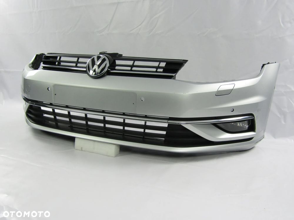 Zderzak przedni VW Golf 7 17 - 20 Sprysk. / Pdc-6 Lakier LA7W - 9