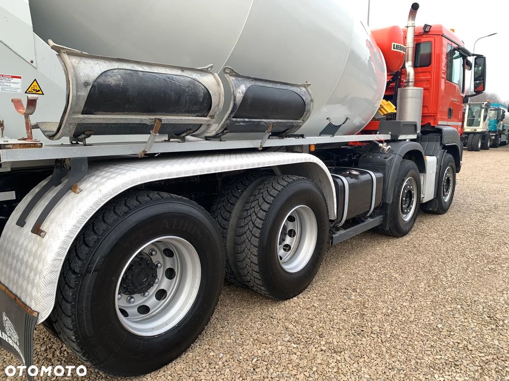 MAN TGS 32.420, BETONOMIESZARKA - LIEBHERR 9 M3, - 19