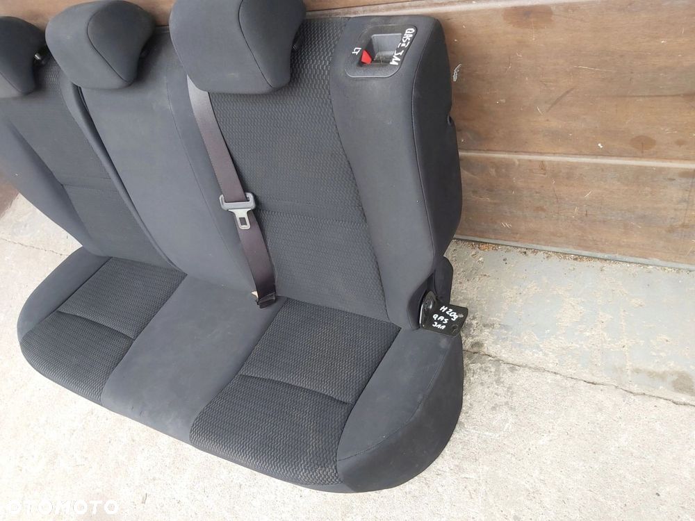 Nissan Qashqai II J11 fotel kanapa tył siedzisko oparcie zagłówek zamek - 4