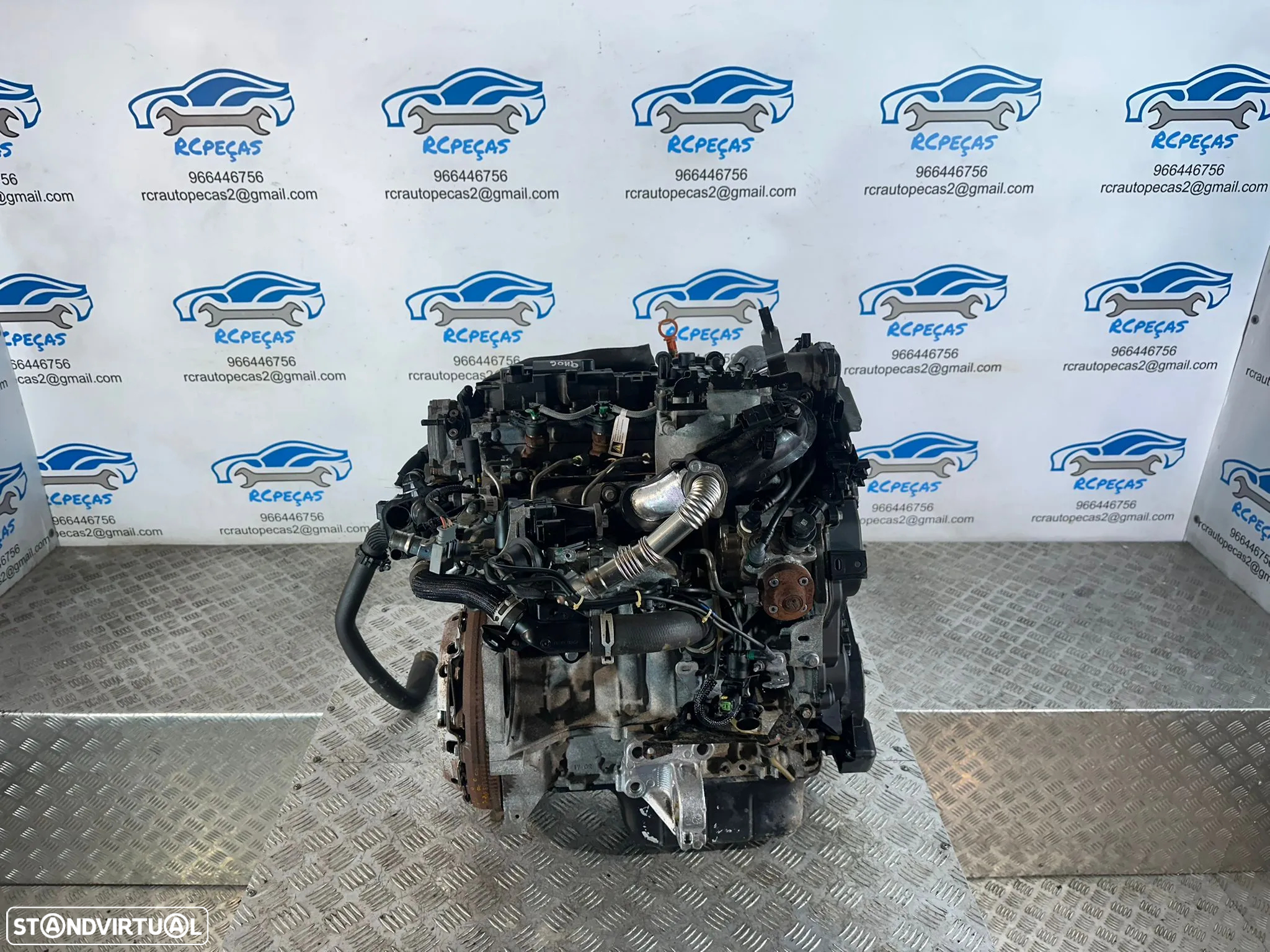 .Motor Completo 9H06 PSA Peugeot Citroen 1.6 HDI 8v 92cv Bosch - 3