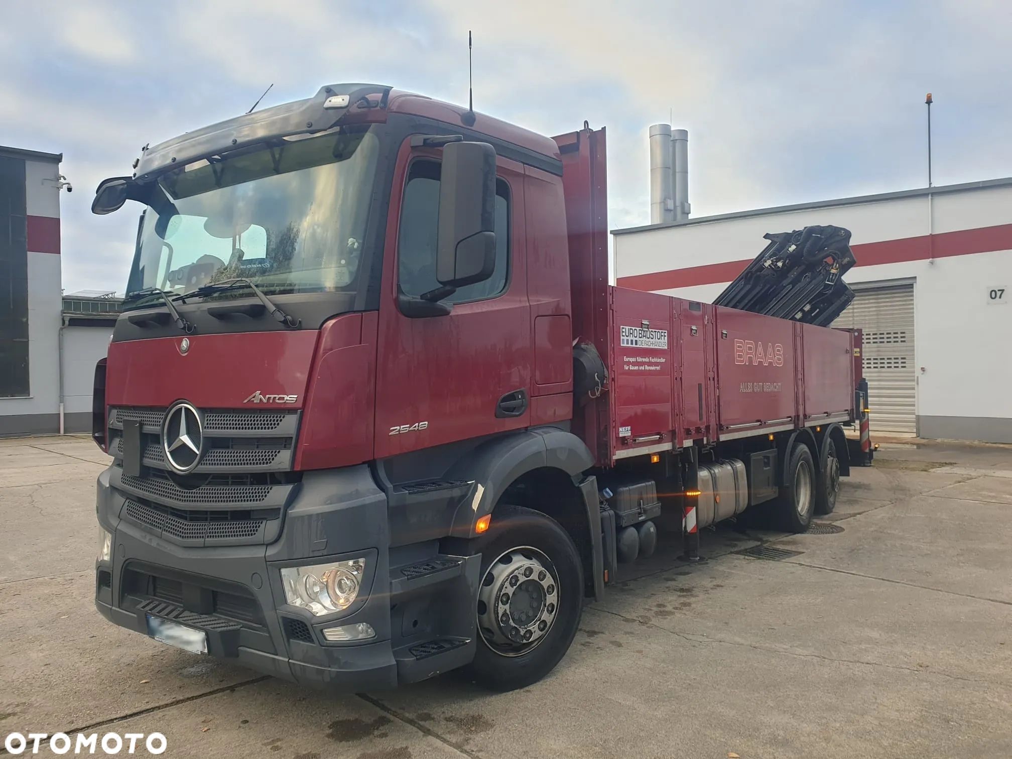 Mercedes-Benz Antos / Palfinger 34002 JIB/ Niemiecki - 1