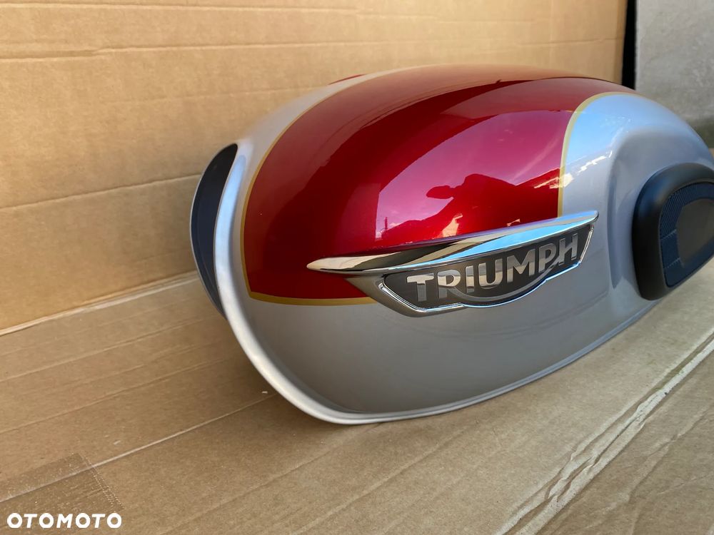 TRIUMPH BONNEVILLE T120 T100 ZBIORNIK PALIWA BAK FUEL TANK - 2