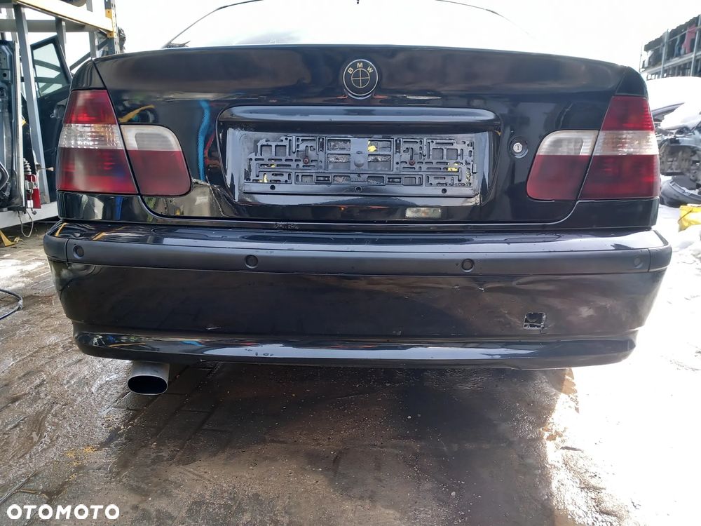 BMW E46 LIFT  ZDERZAK TYLNY TYŁ SEDAN KOLOR: 668/9 - 1
