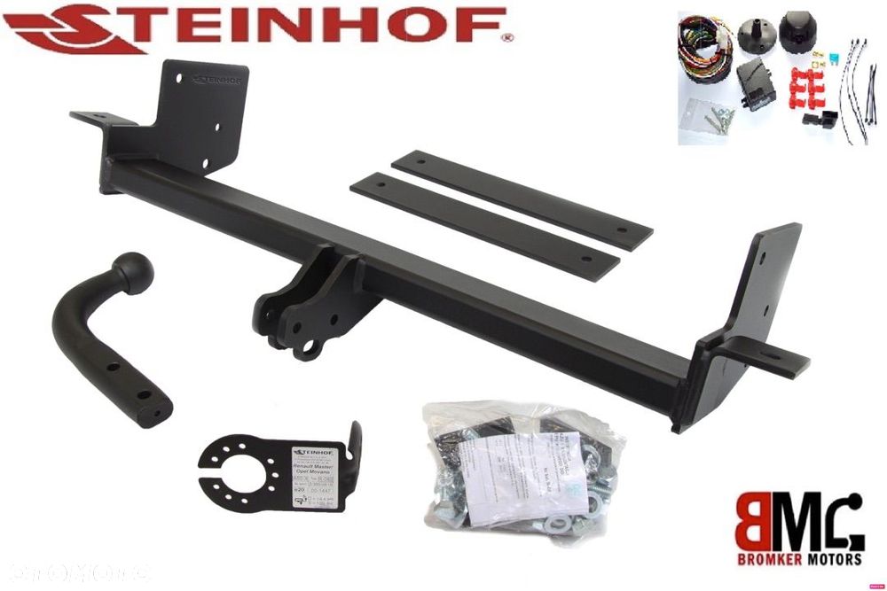 Hak holowniczy + WIĄZKA 7PIN + MODUŁ do Renault Master III Furgon od 2010-2022 - 2