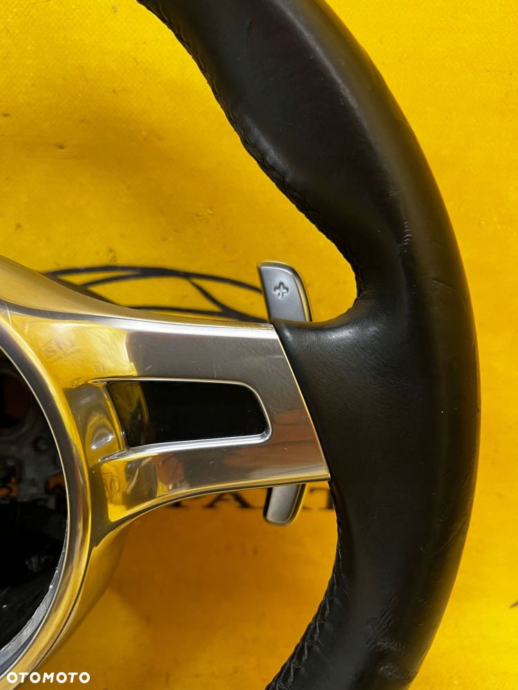 KIEROWNICA SKÓRZANA ZMIANA BIEGÓW PORSCHE CAYENNE 7P5 TURBO S SPORT CHRONO - 4