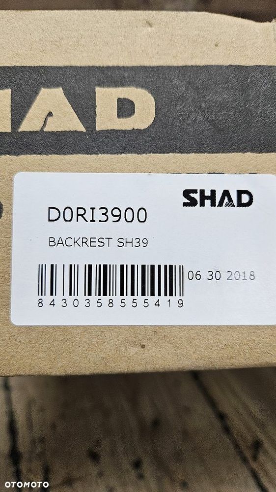 Oparcie pasażera na kufer Shad SH39 D0RI3900 - 8