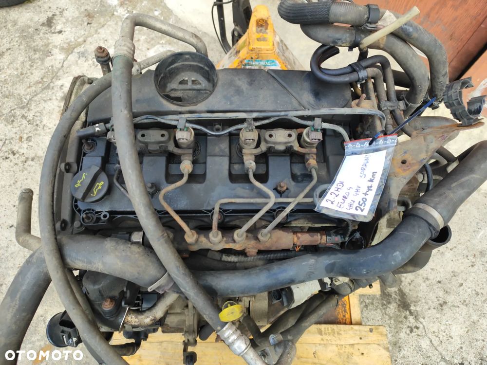 Silnik kompletny 2.2 HDI 120KM EURO 4 4HU 4HV do Fiat Ducato III Peugeot Boxer Citroen Jumper II 06-11r kompletny na chodzie, Film z pracą - 2