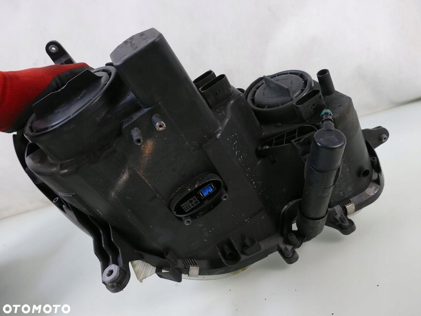 MERCEDES W211 LIFT LAMPA XENON SPRYSKIWACZ PRZÓD LAMPY PRZEDNIE KOMPLET - 7