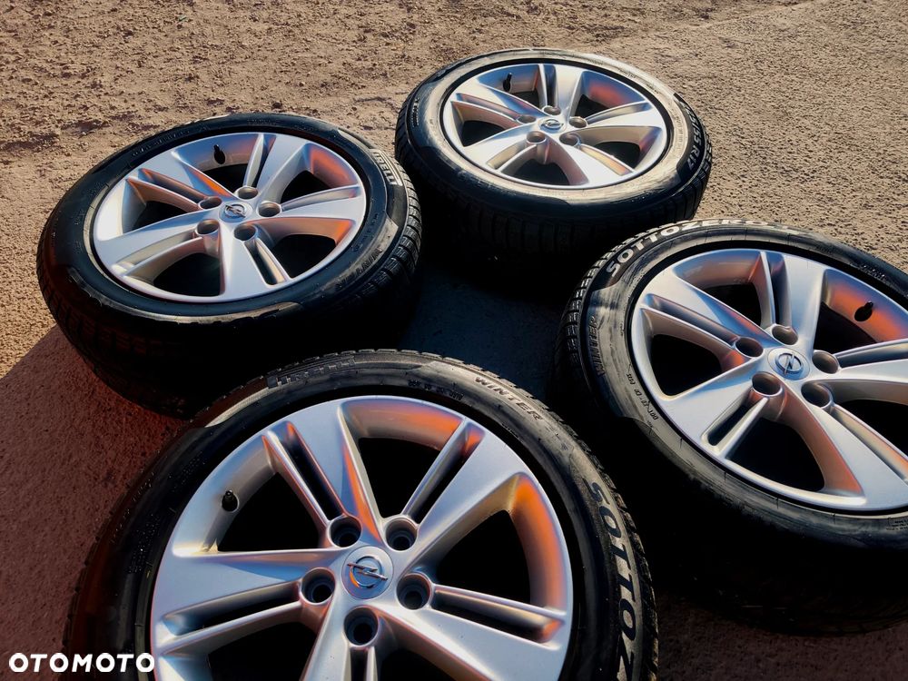 5x115 Alufelgi Felgi Aluminiowe Oryginalne 17 Koła Zimowe Zima CHEVROLET ORLANDO CRUZE CAPTIVA OPEL ANTARA ASTRA J ZAFIRA C INSIGNIA B II 6mm Legnica ALU-RAD 225/55 - 4