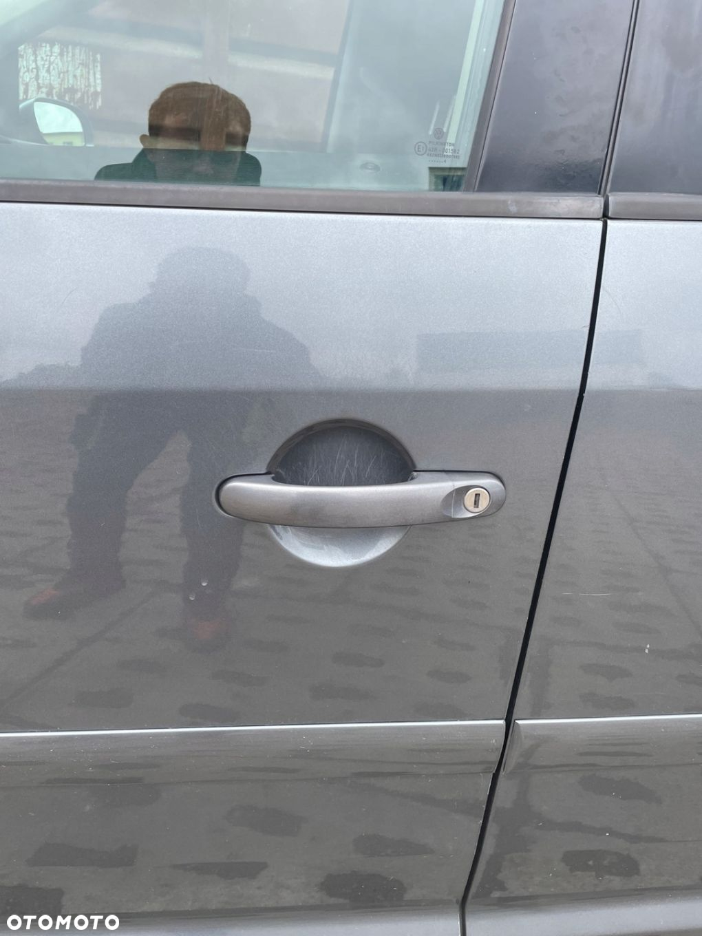 vw touran I drzwi lewe przód przednie kompletne kod lakieru - LD7X - 5