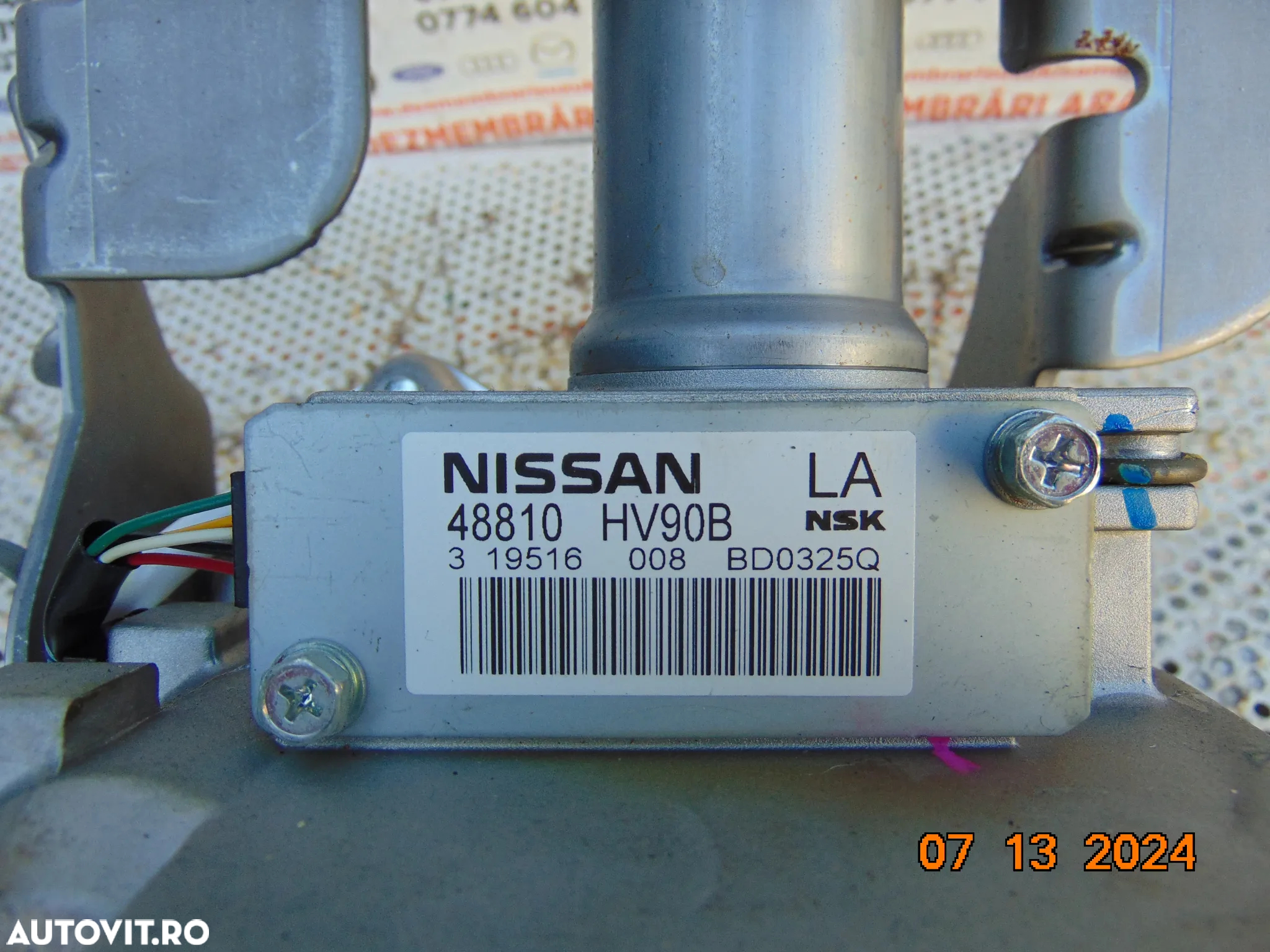Coloana servo Nissan Qashqai j11 2013-2021 coloana volan electrica servodirectie qashqai j11 cod 48810hv90b - 2