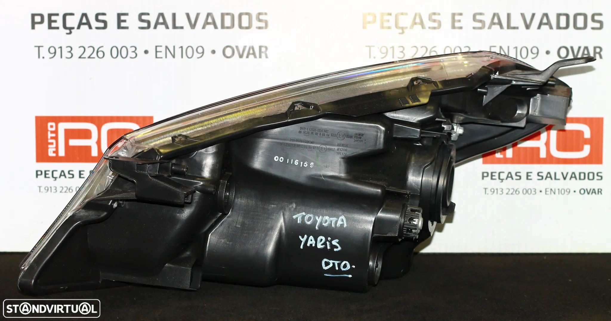 ÓPTICA DIREITA TOYOTA YARIS - 3