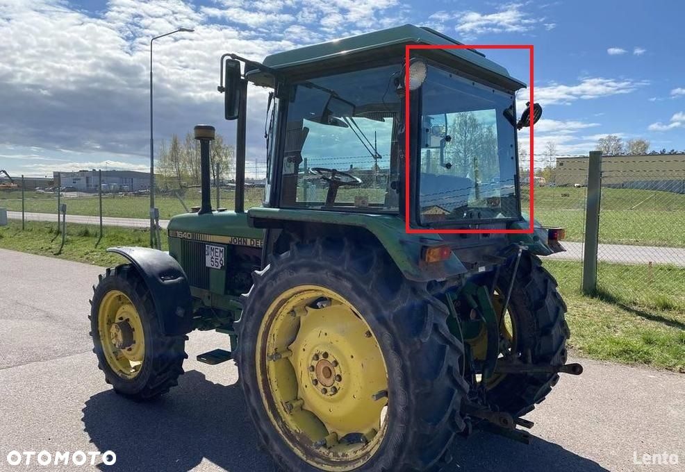 Szyba Szyby JOHN DEERE SG2 TYLNA nr 41 - 3