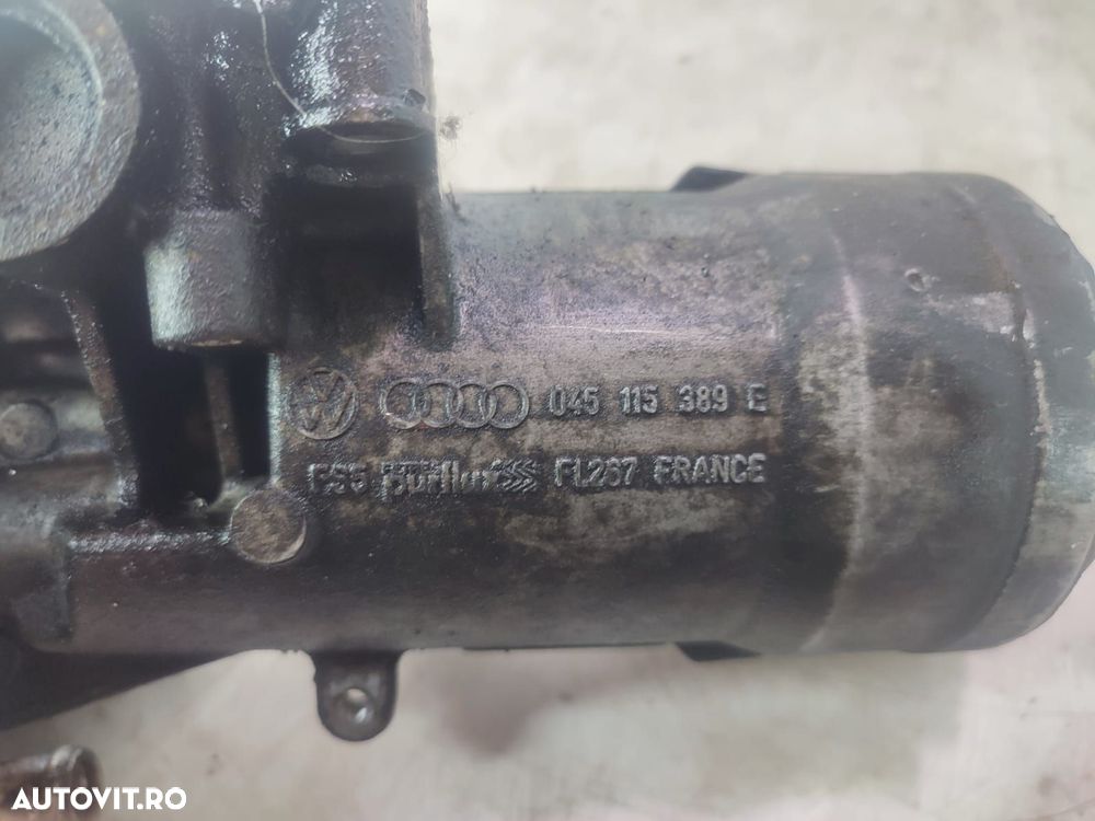 Carcasa filtru ulei termoflot 1.9 2.0 tdi bls bkc bxe bmm 045115389e - 3