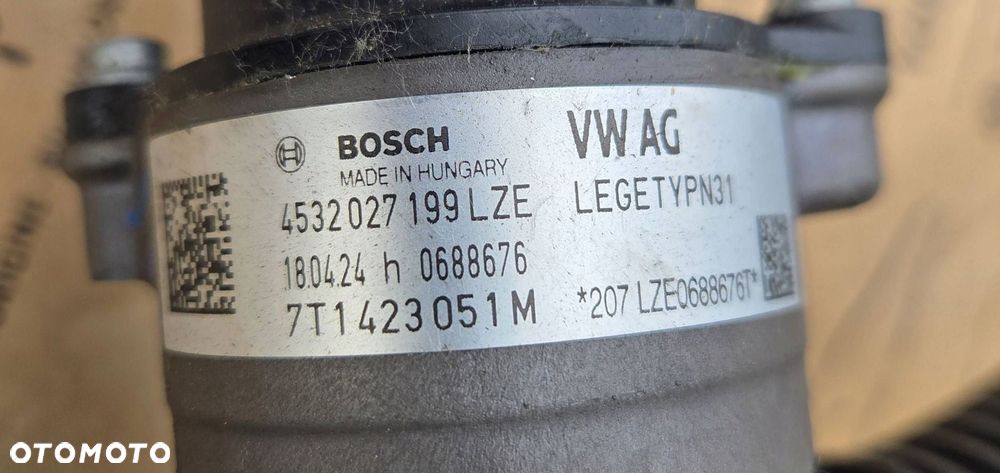 volkswagen multivan t7 maglownica przekładnia kierownicza 7t1423051m - 5
