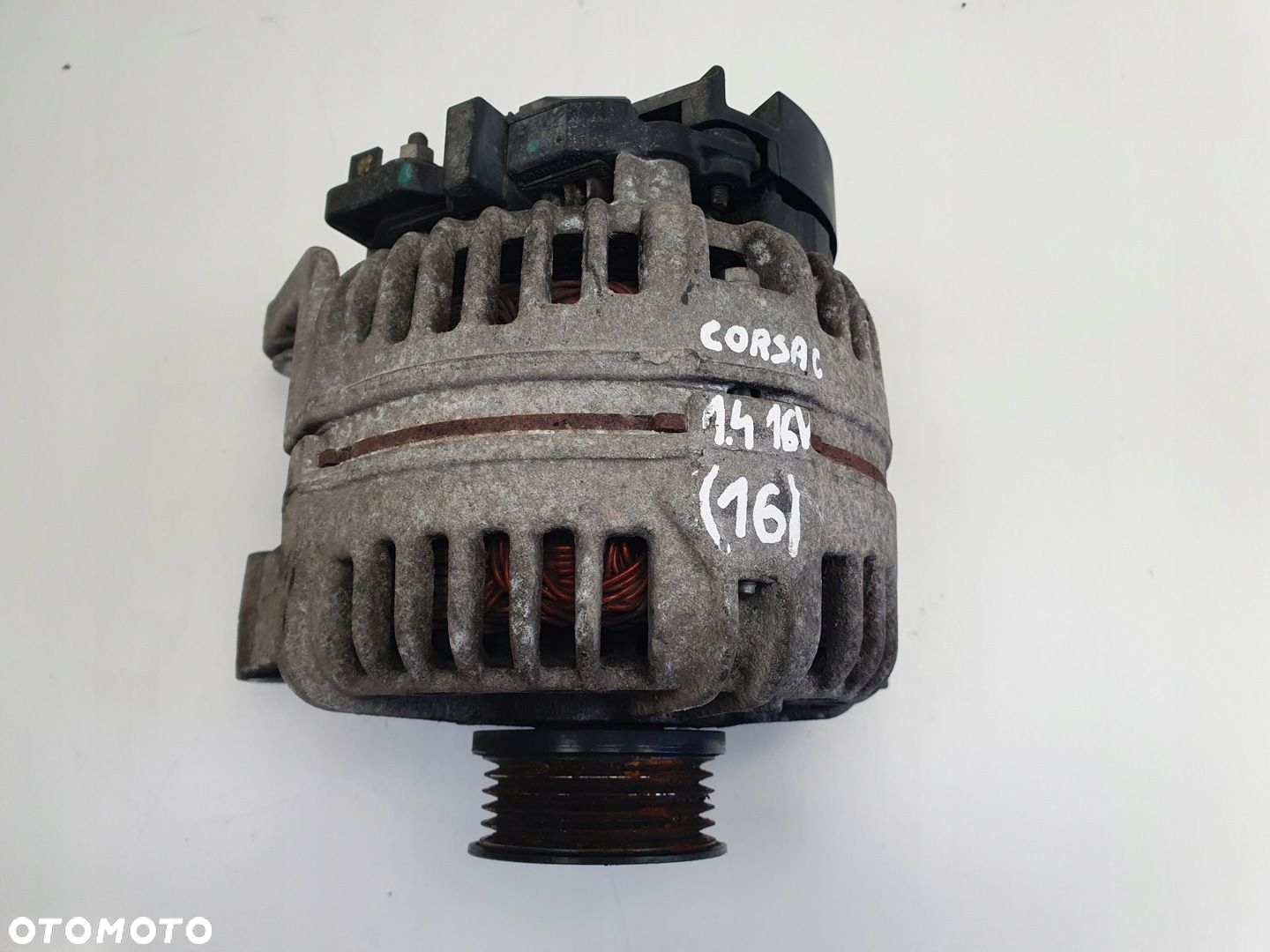 Opel Corsa C 1.4 16V ALTERNATOR 0124425021 ZK 100A bosch 55556068 - 7