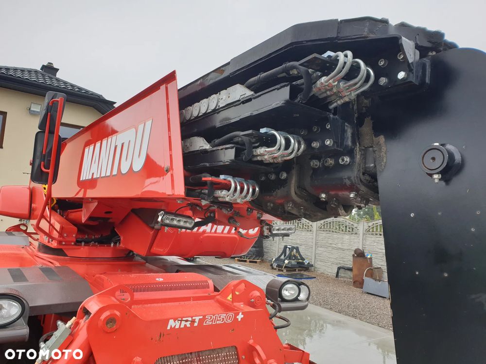 Manitou MRT 2150+Privilege KOSZ/PILOT/WIDŁY SPROWADZONA SUPER STAN - 33
